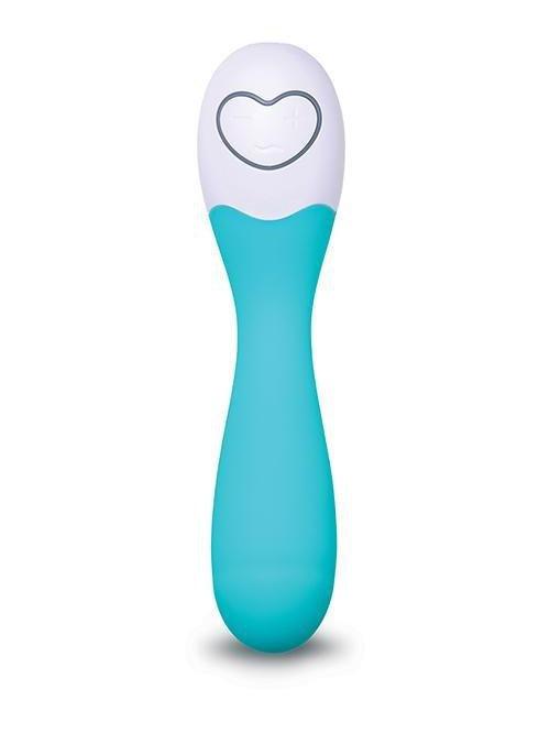 OhMiBod Lovelife Cuddle G-Spot Massager - Turquoise, 7 Vibrational Patterns, USB Rechargeable, Splashproof Eldorado