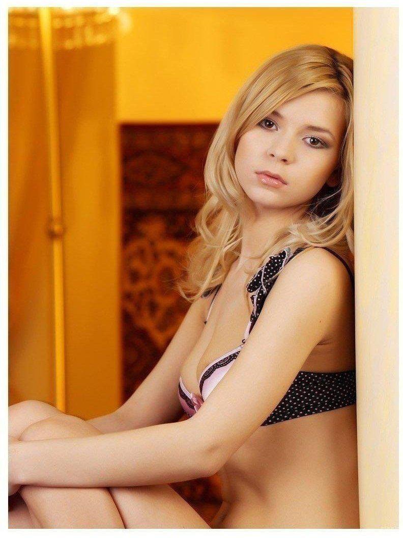 PALOMA, B Modeling her new pink and black coordinated bra, pantie set Satin Girls