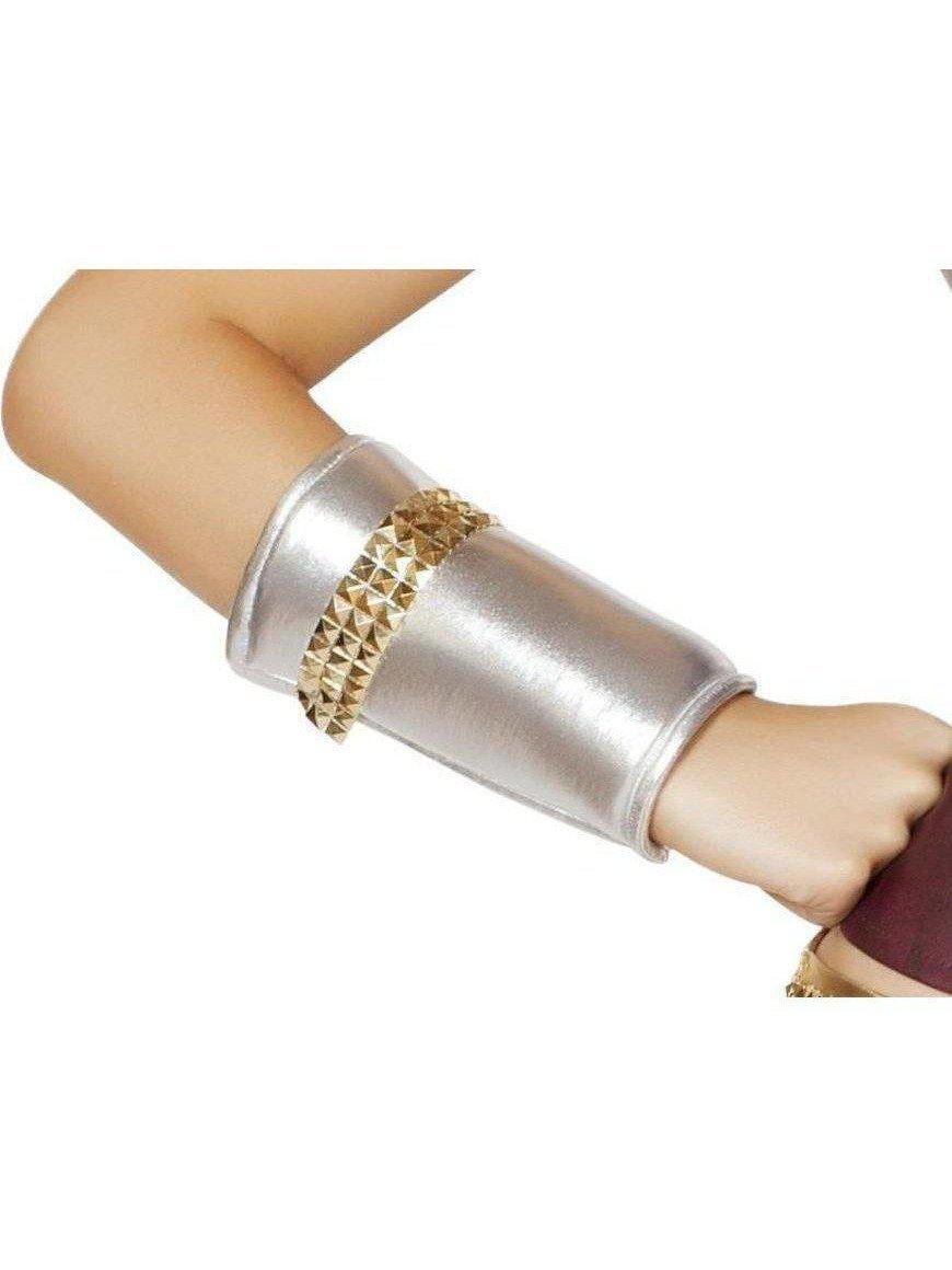 Roma RM-GL104 Wrist Cuffs w/Gold Trim Detail Roma