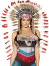Roma RM-H4727 Indian Headdress with Red Tips Roma Costume