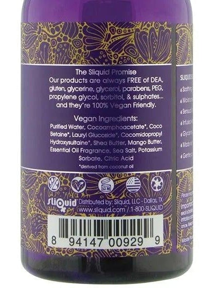 Sliquid Balance Coconut Papaya Bath Product – 8.5 oz Foaming Bath Soak for Luxurious Moisturizing Experience Eldorado