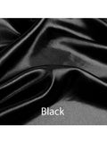 Swatches of Nouveau Bridal Satin See and Feel our lovely Colors-BEDDING,FABRIC, Colors, Yardage, Swatch Kits-Satin Boutique-Black-SatinBoutique