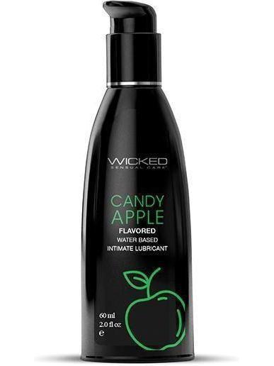 Wicked Sensual Care Candy Apple Lube - 2 oz Water Based, Kissable, Vegan, Paraben-Free Eldorado