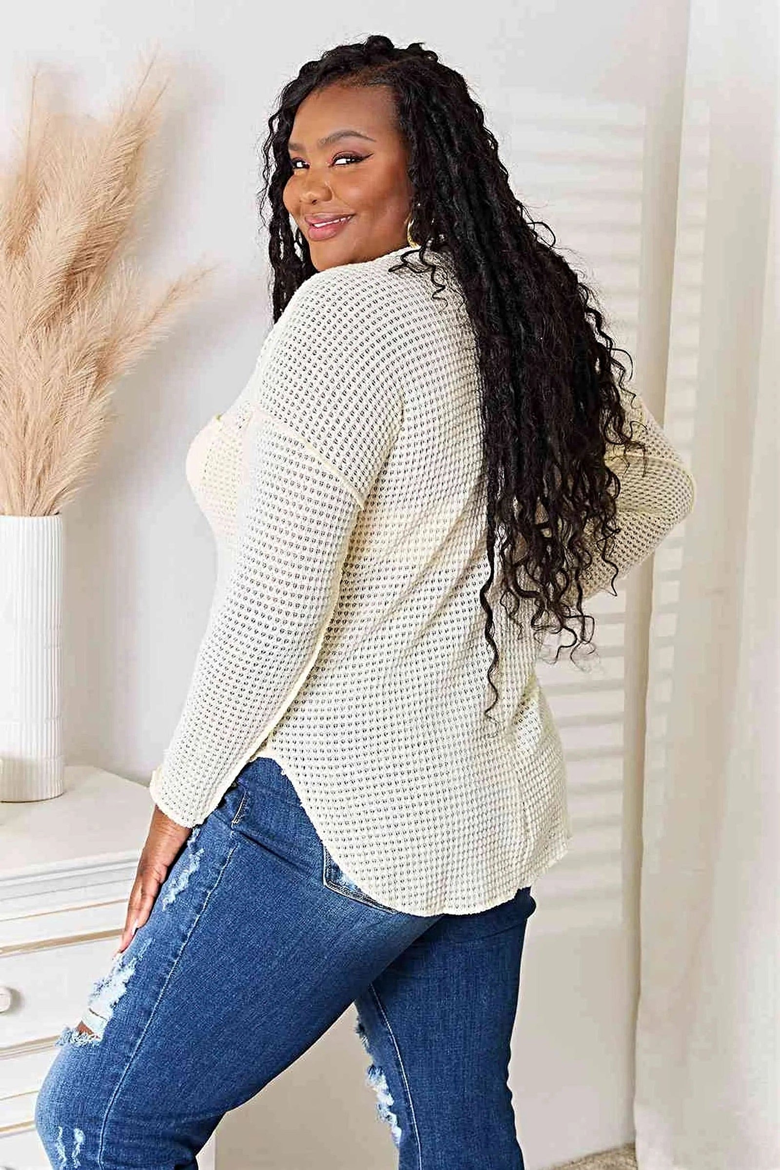 Culture Code Women's Scoop Neck Top with Patch Pocket - Plus Sizes Available Trendsi