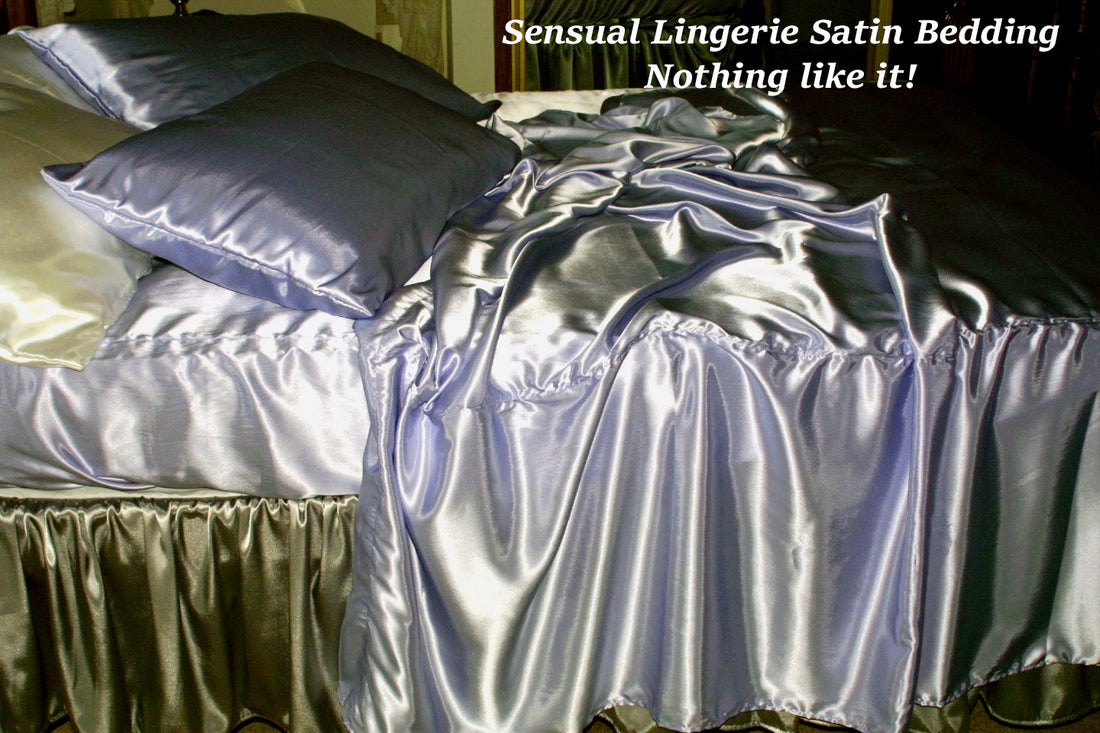 Heavenly, Sensual, Silky Satin Bedding