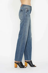Judy Blue Full Size Tummy Control Straight Jeans -