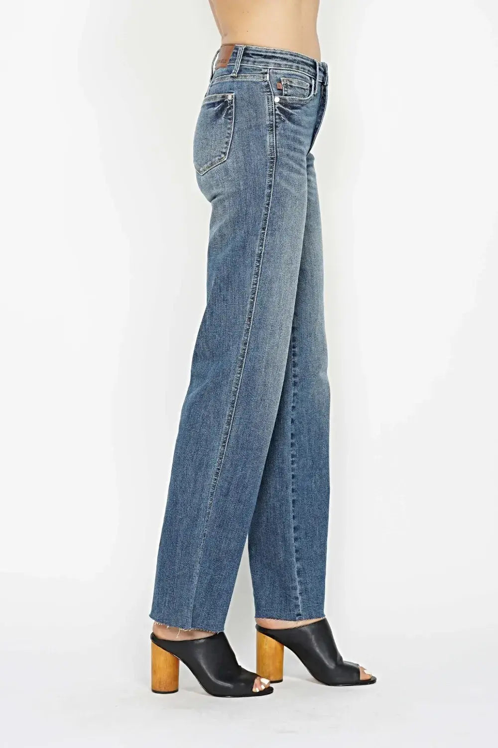 Judy Blue Full Size Tummy Control Straight Jeans -