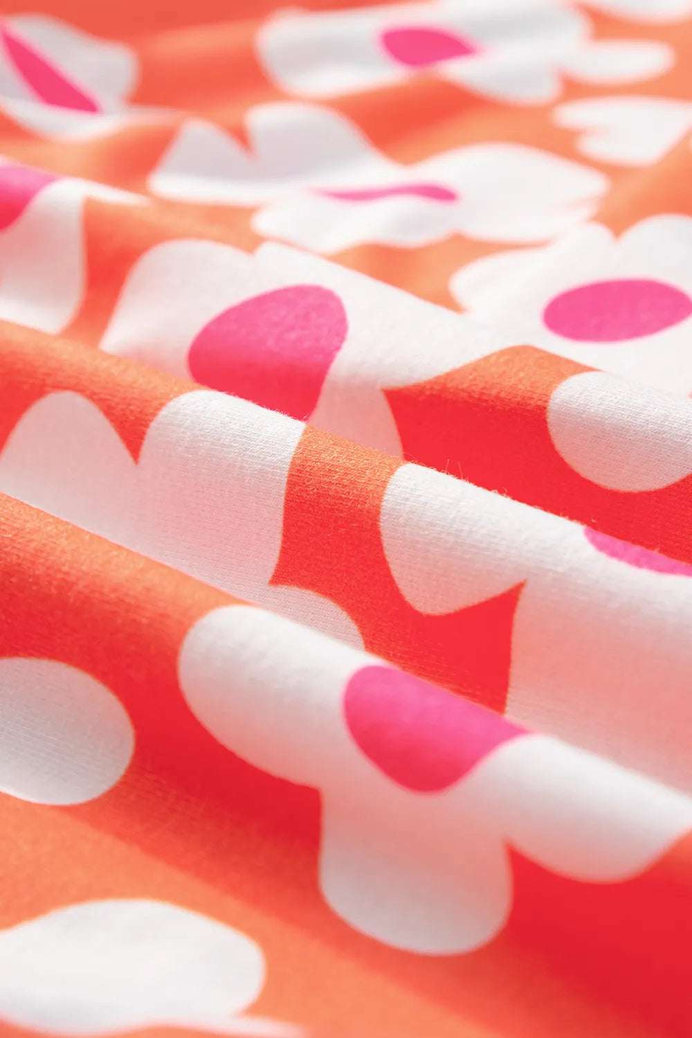 Pocketed Flower Half Sleeve Top and Shorts Lounge Set -