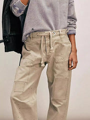 Washed Relaxed Fit Jeans -