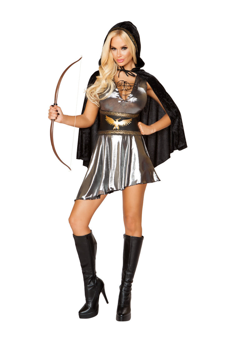 ROMA IS-10110 3 PC Huntress Woman&#39;s Costume, Large Size