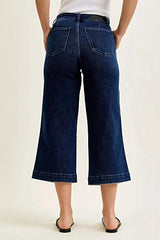Judy Blue High Waist Ankle Wide Jeans -