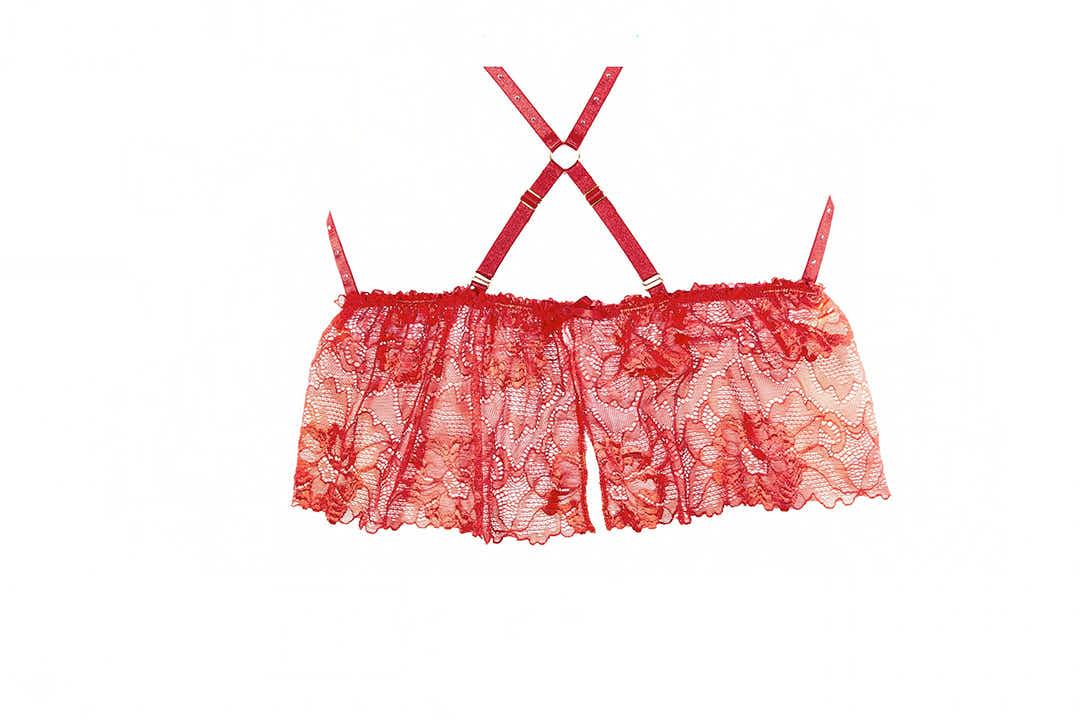 Allure 17-8302R Madelyn Baby Dolln femme fatale’s let’s play outfit in Red - Babydoll