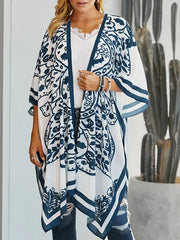 Printed Open Front Cover-Up -