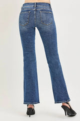 RISEN Tummy Control Low Rise Bootcut Jeans -