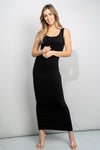 Zenana Scoop Neck Sleeveless Maxi Dress