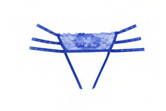 Nicole Panty, Sensually designed to be seductive in Blue - Panty