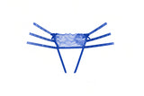 Nicole Trosa, sensuellt designad för att vara förförisk i Blue-Panty-Allure Underkläder-Blue-One Size-SatinBoutique