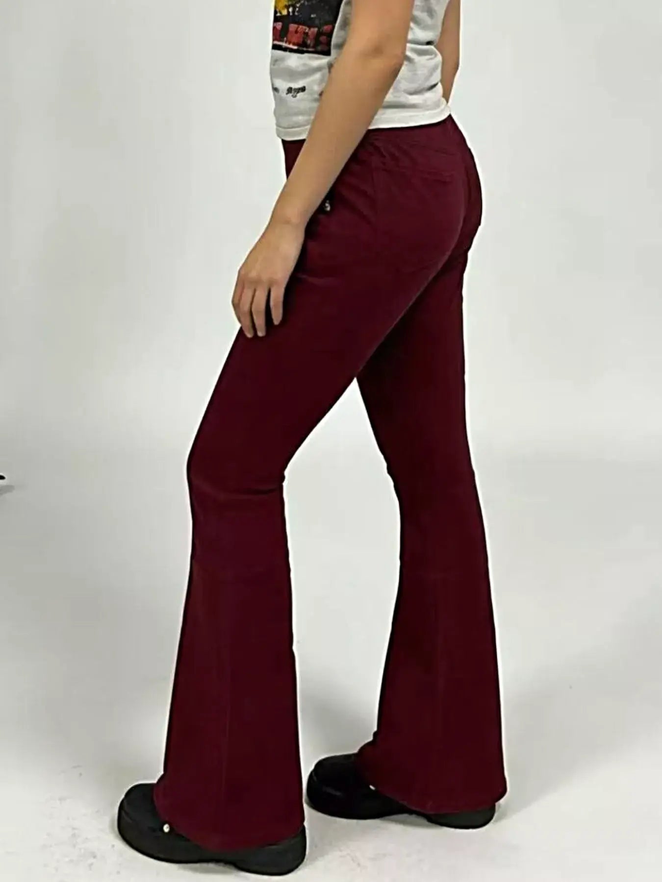 High-Waisted Flare Jeans -