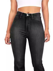Full Size High-Waisted Bootcut Jeans Plus Size -
