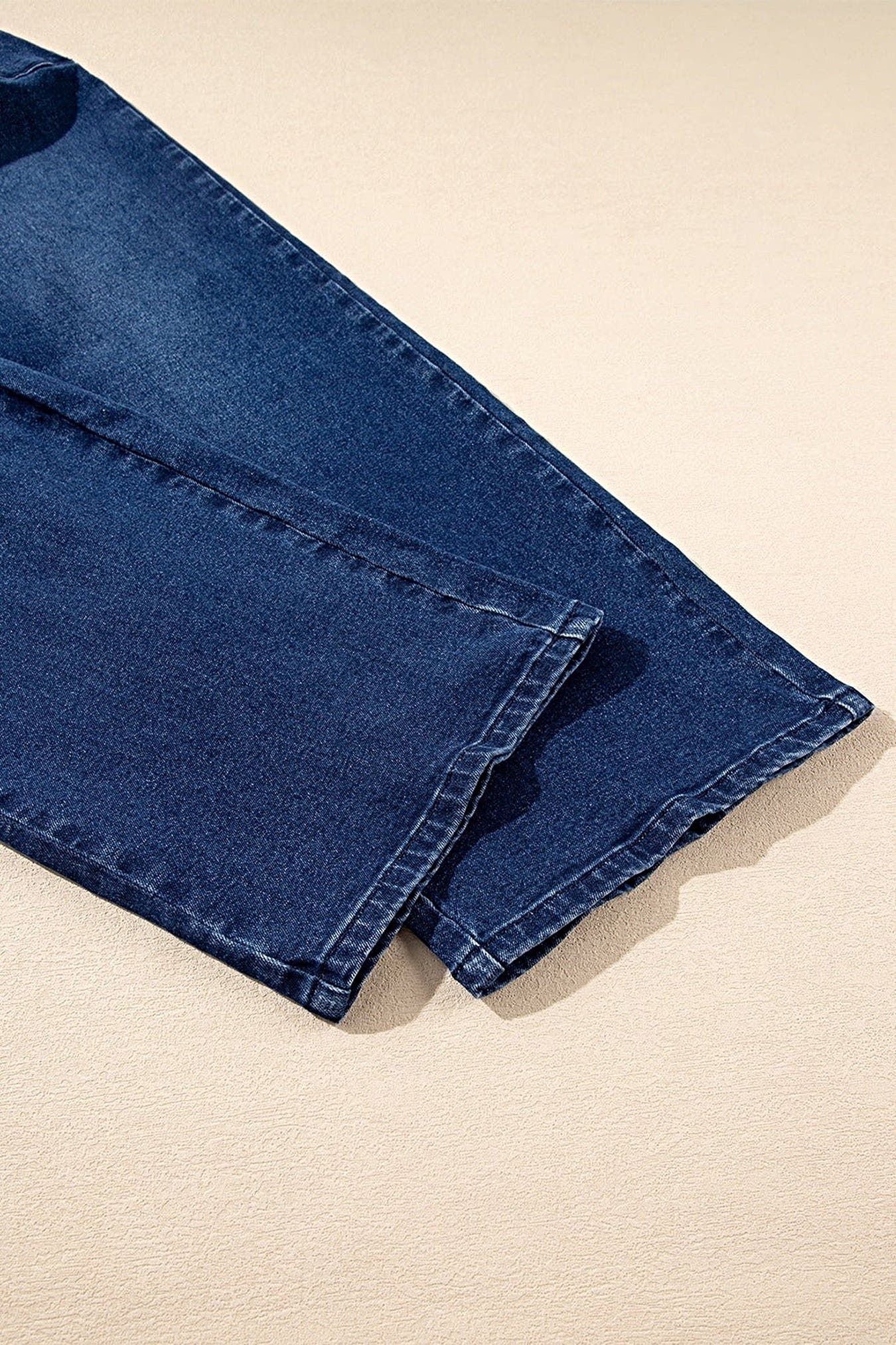 Straight Leg Mid-Rise Shift Jeans -