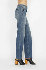 Judy Blue Full Size Tummy Control Straight Jeans -