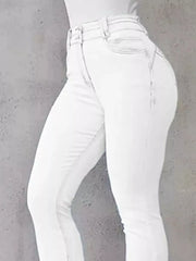 Full Size Wash High-Waisted Flare Jeans Plus Size -