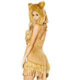 ROMA 4872 - 1 pc The Bashful Lion Faux Fur Womans Costume