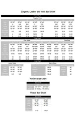 Elegant Moments V1245 Vinyl Demi Bra with Underwire Cups & Matching G-String, Black - Vinyl Bra Set