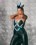 ROMA  4968 - 3pc Kinky Unicorn Womans Costume, Reg.$115