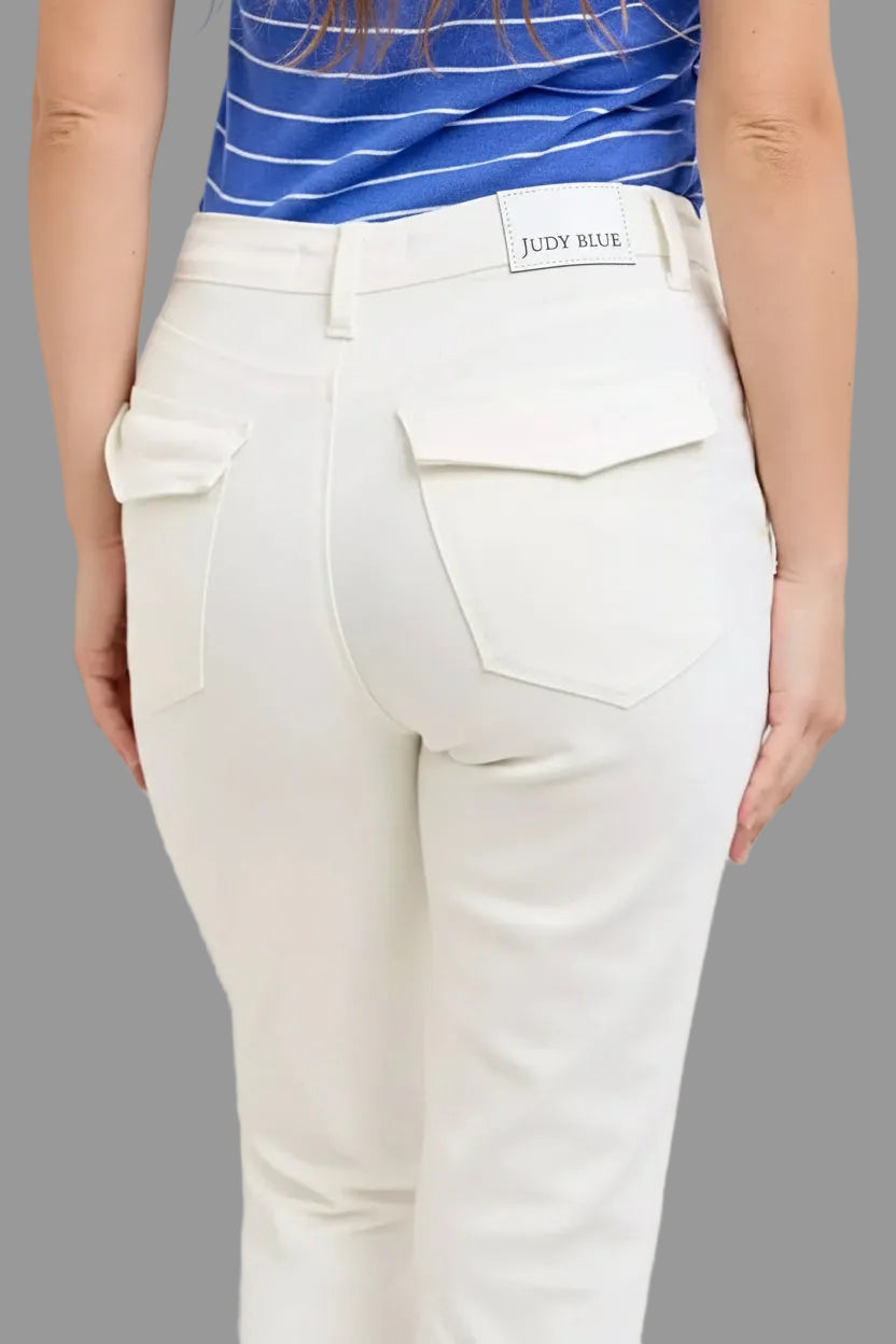 Judy Blue High Waist Jeans with Patch Pockets -