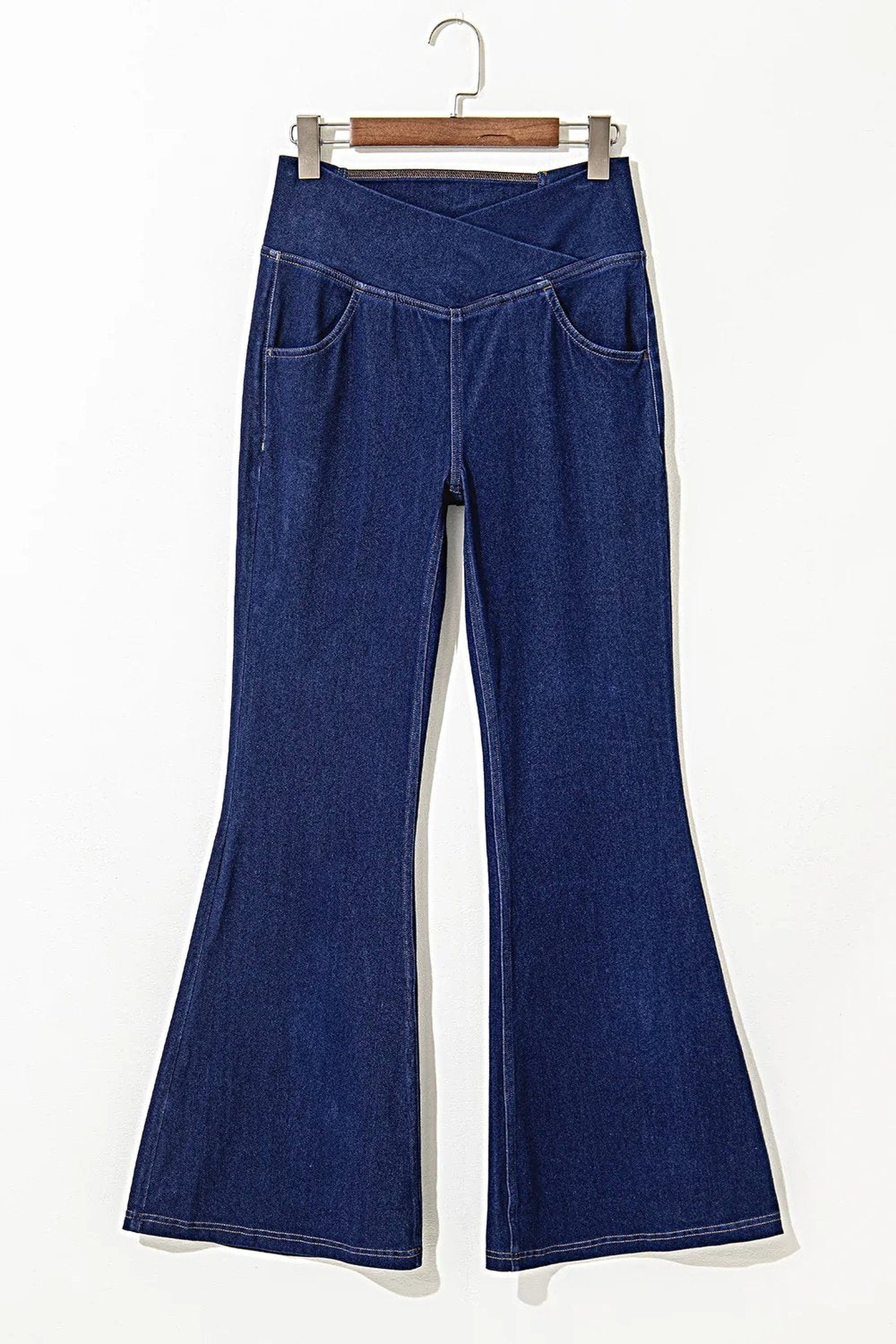 High-Waisted Flare Jeans -
