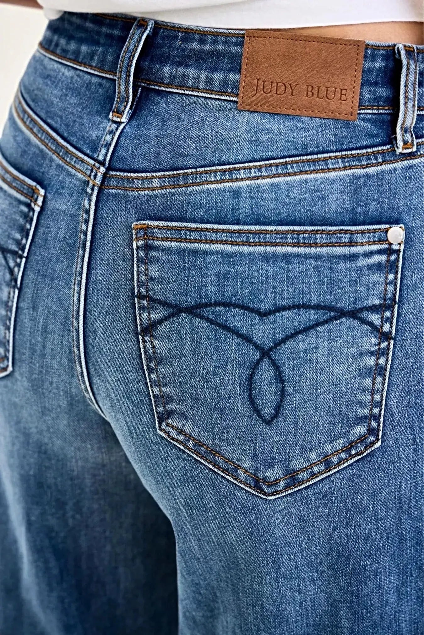 Judy Blue High Waist Palazzo Jeans -