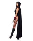 ROMA 6167 - 1PC Dragonfire Ninja Womans Costume