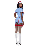 ROMA 6180 - 4PC Retro Nurse Womans Costume