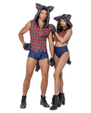 ROMA 6186 - 3PC Sultry Shewolf Womans Costume