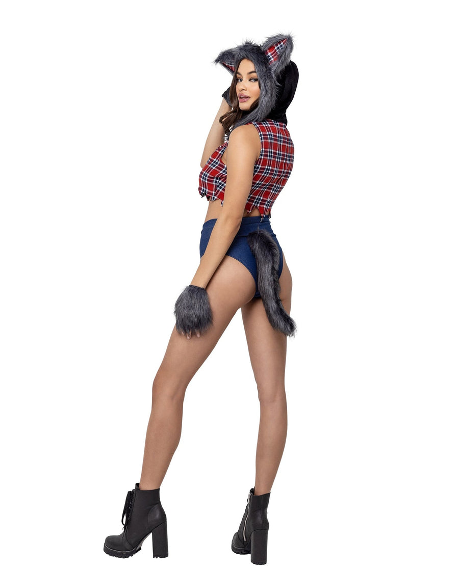 ROMA 6186 - 3PC Sultry Shewolf Womans Costume