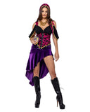 ROMA 6210 - 3PC Deadly Gypsy Fortune Teller Womans Costume