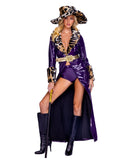 ROMA 6392 - 4 pc Queen Pimp Womans Costume