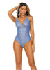 Elegant Moments  77010 Diamond design teddy with open back, Reg $40