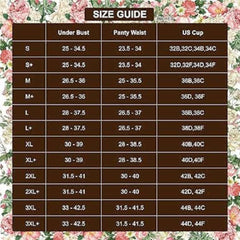 Red Ribbon Sculpting Lingerie Set - 3 pcs set