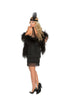 Elegant Moments EM-99051X Flapper - 2 pc. costume, Plus Sizes, Reg $50