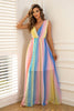 Surplice Neck Sleeveless Maxi Dress