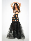 Adore A1016 Women's Fantasy Mermaid Dress with Tulle Tail Allure Lingerie