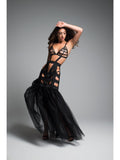 Adore A1016 sieviešu fantāzijas nāras kleita ar Tulle Tail Allure apakšveļu