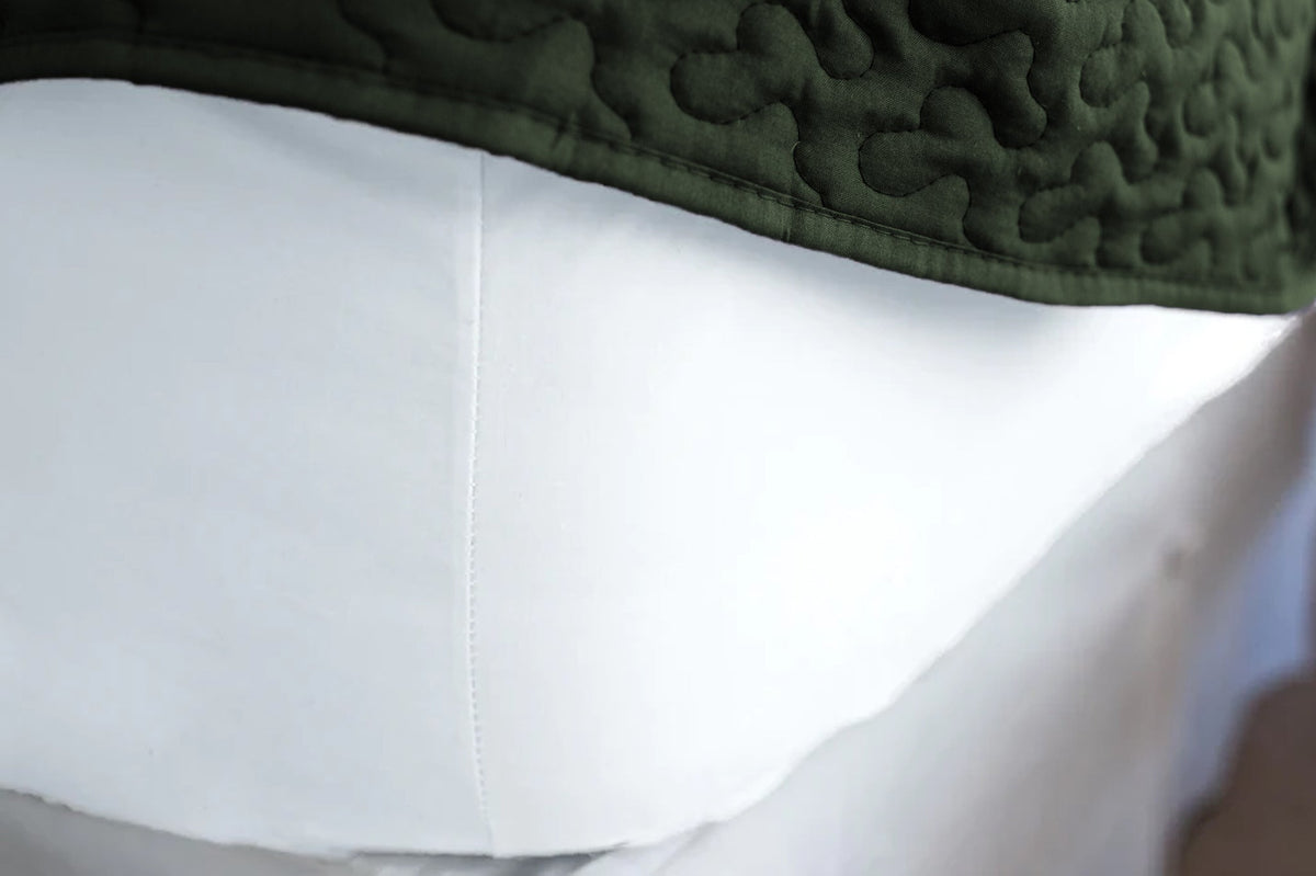 Cotton Single [Separate] Fitted Bed Sheet American Blossom Linens