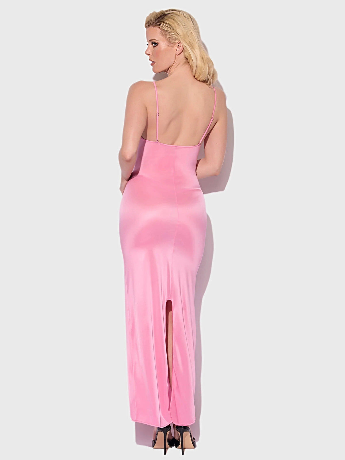 ZOE OIL SLICK MAXI GOWN -