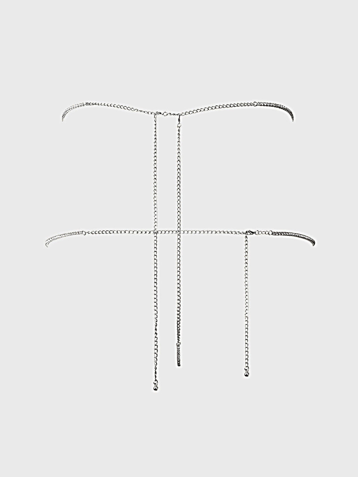 RHINESTONE SWIRL KNOT PANTY -