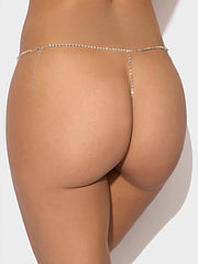 RHINESTONE V-FRONT PANTY -