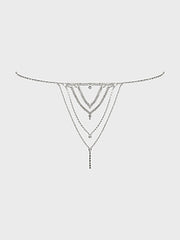 RHINESTONE V-FRONT PANTY -