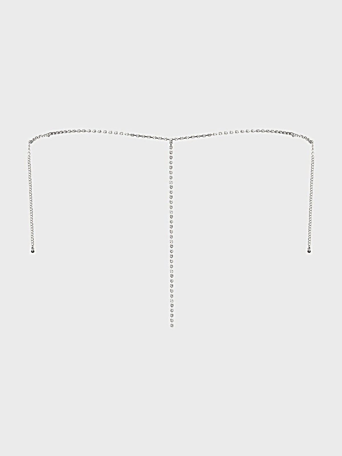 RHINESTONE V-FRONT PANTY -